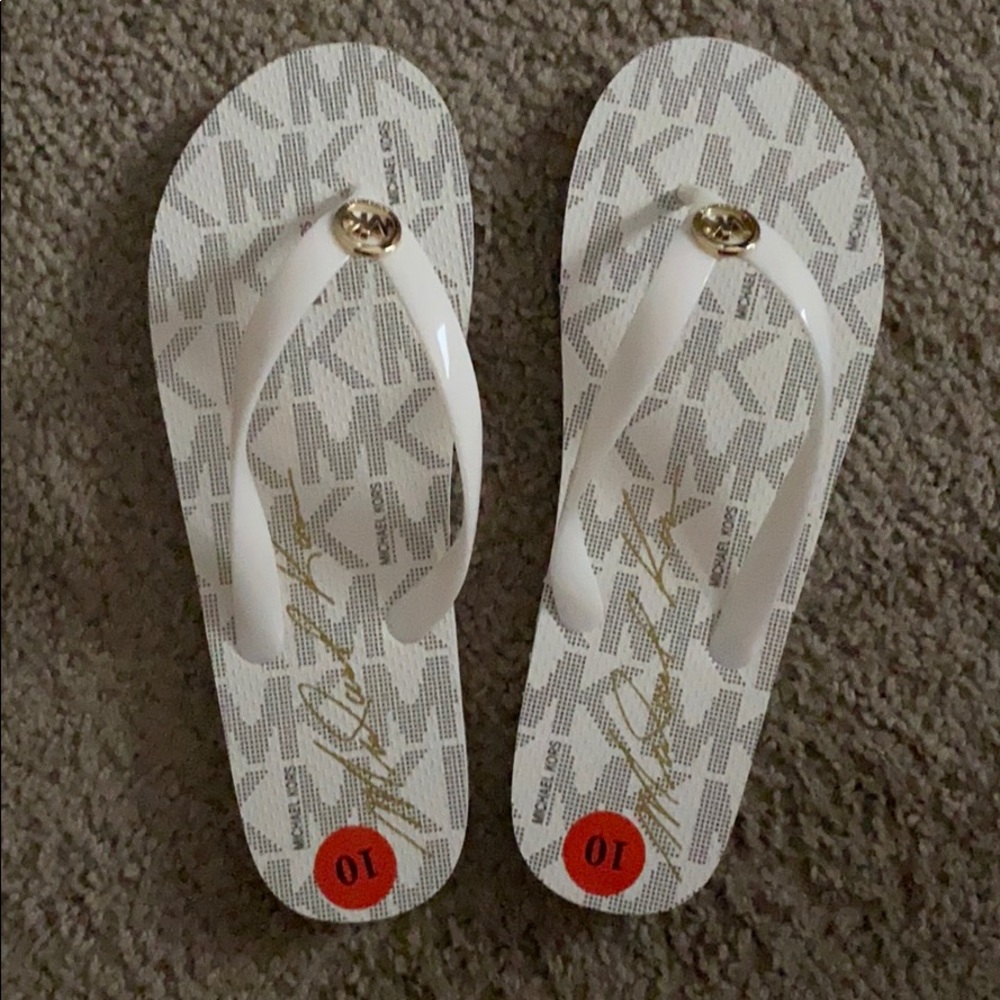 Michael Kors flip flops